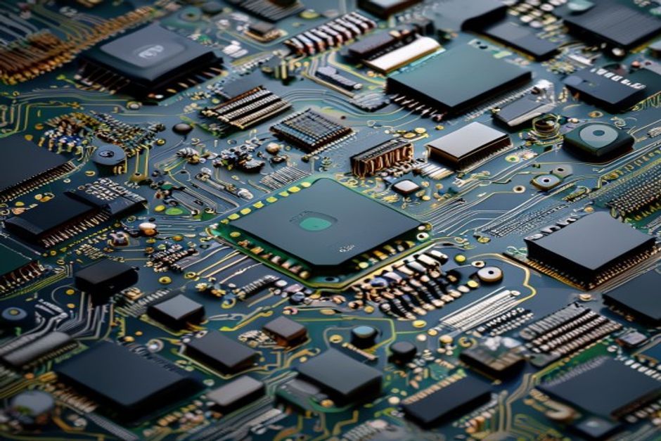Hightech components circuit board