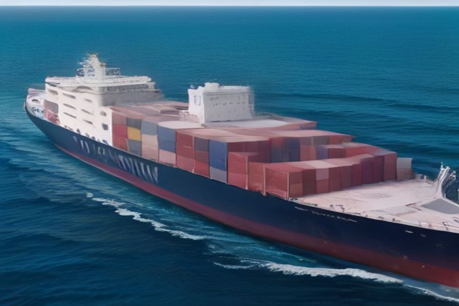 Ocean horizon container ships