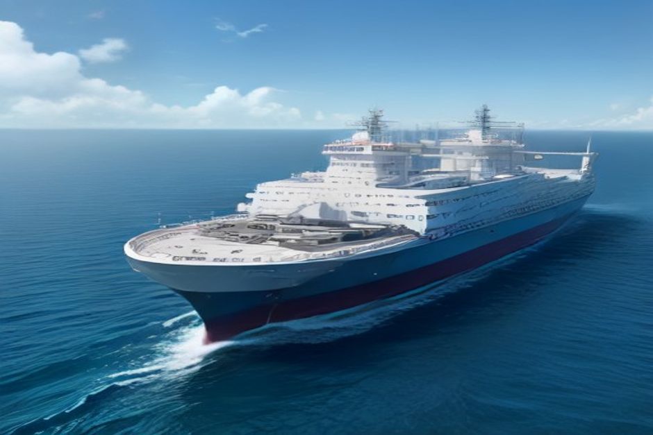 LNG carrier futuristic design ocean